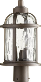 17"H Winston 3-light Outdoor Oiled Bronze